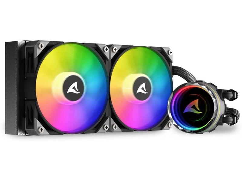 Sharkoon Wasserkühlung S80 RGB Schwarz