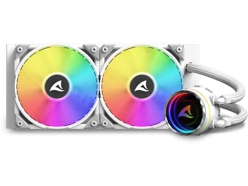 Sharkoon Wasserkühlung S80 RGB Weiss