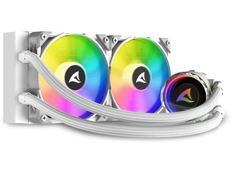 Sharkoon Wasserkühlung S80 RGB Weiss