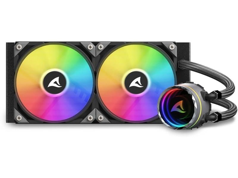 Sharkoon Wasserkühlung S80 RGB Schwarz