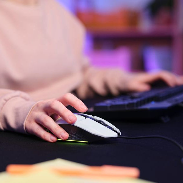 Trust Gaming-Maus GXT109 Felox Weiss