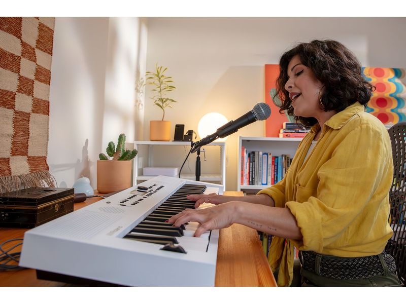 Roland Keyboard GO:KEYS 5 Weiss