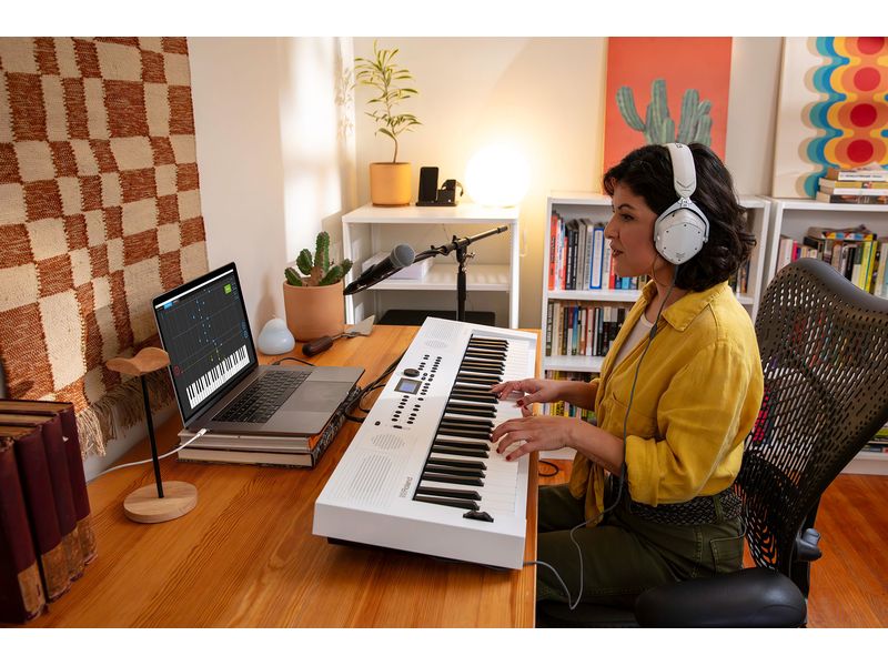 Roland Keyboard GO:KEYS 5 Weiss