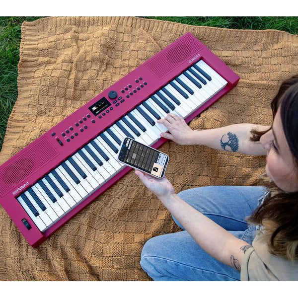 Roland Keyboard GO:KEYS 3 Rot