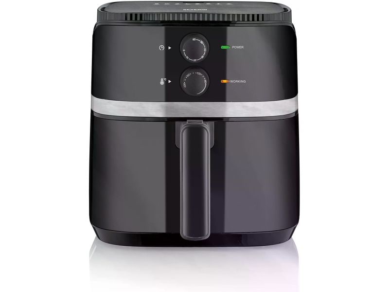 Severin Heissluft-Fritteuse FR 2452 5 l, Schwarz