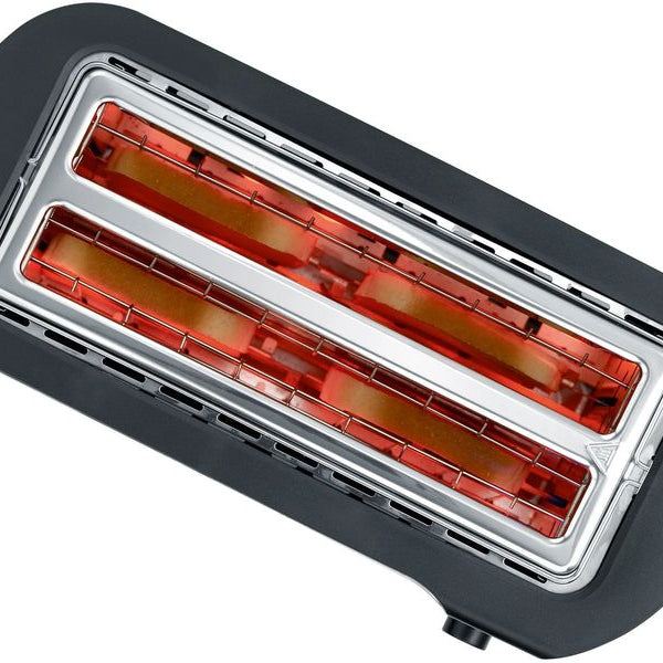 Severin Toaster AT 2590 Schwarz/Silber