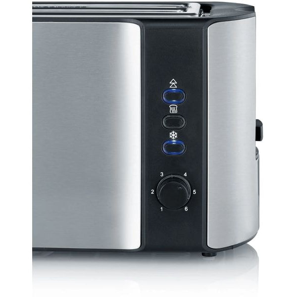 Severin Toaster AT 2590 Schwarz/Silber