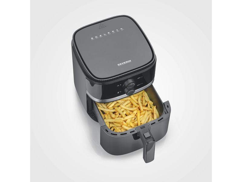 Severin Heissluft-Fritteuse FR 2452 5 l, Schwarz