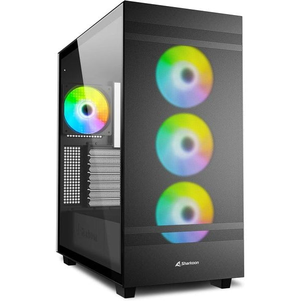 Sharkoon PC-Gehäuse Rebel C50 RGB Schwarz
