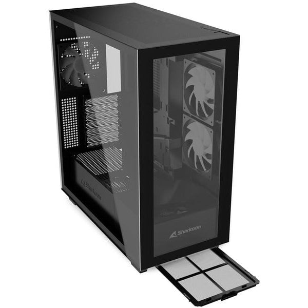 Sharkoon PC-Gehäuse Rebel C60 Schwarz