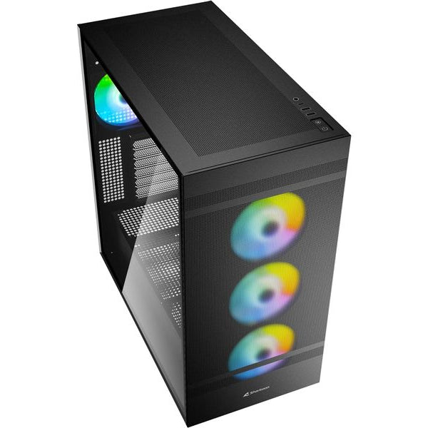 Sharkoon PC-Gehäuse Rebel C50 RGB Schwarz