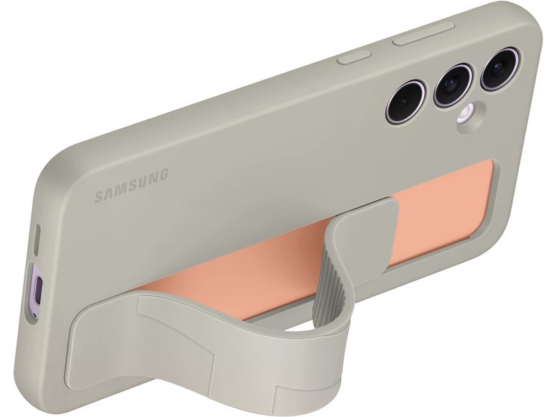 Samsung Back Cover Standing Grip Galaxy Galaxy A55 5G Grau