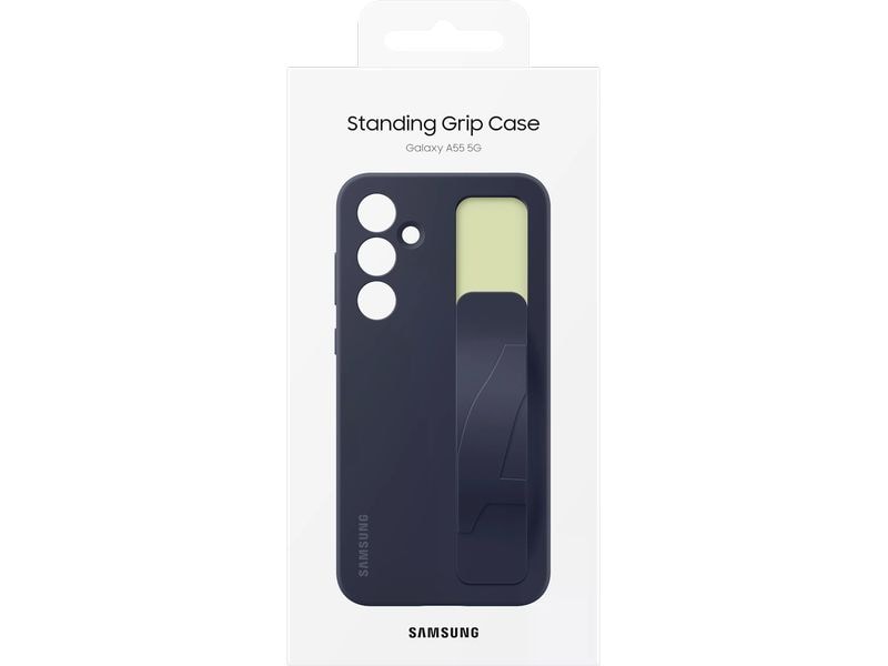 Samsung Back Cover Standing Grip Galaxy Galaxy A55 5G Schwarz