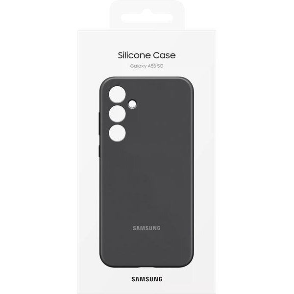 Samsung Back Cover Silicone Galaxy A55 5G Schwarz