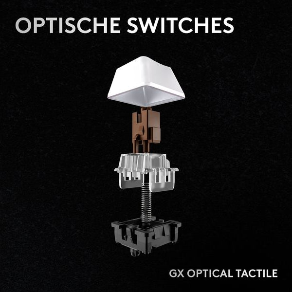 Logitech Gaming-Tastatur Pro X 60 Lightspeed White