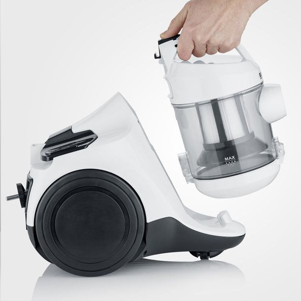 Severin Bodenstaubsauger CY 7103 Grau/Weiss