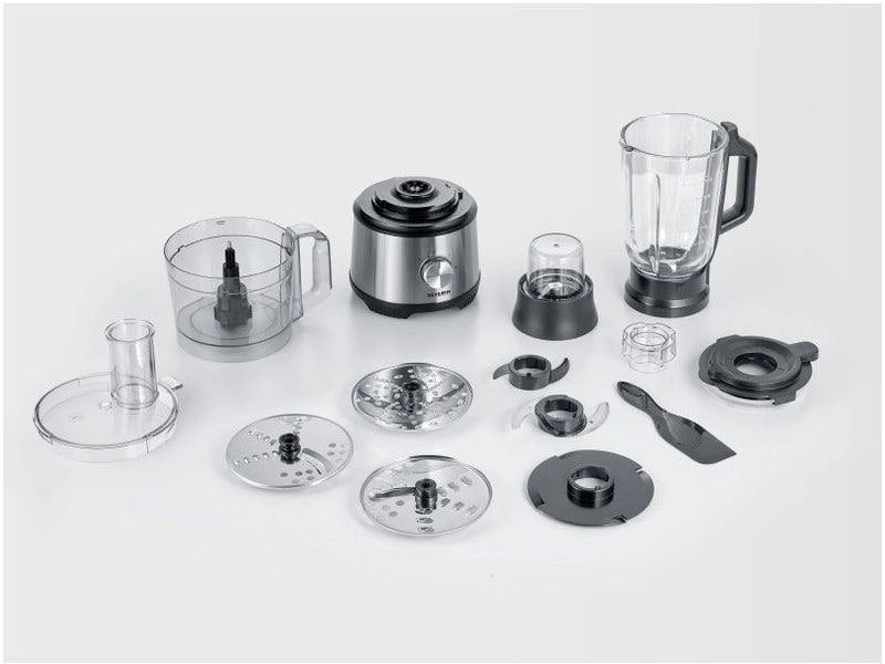 Severin Food Processor KM 3892 Schwarz/Silber