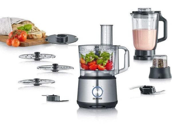 Severin Food Processor KM 3892 Schwarz/Silber