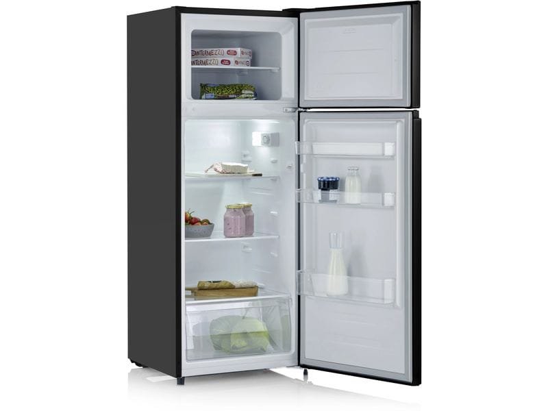 Severin Kühlschrank DT 8762 Schwarz, Rechts, Wechselbar
