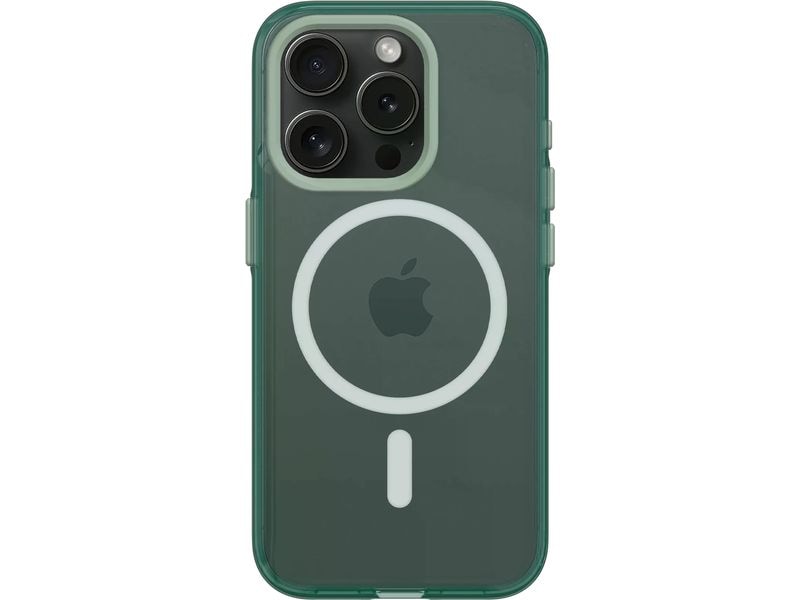 Rhinoshield Back Cover JellyTint MagSafe iPhone 15 Pro Moody Green