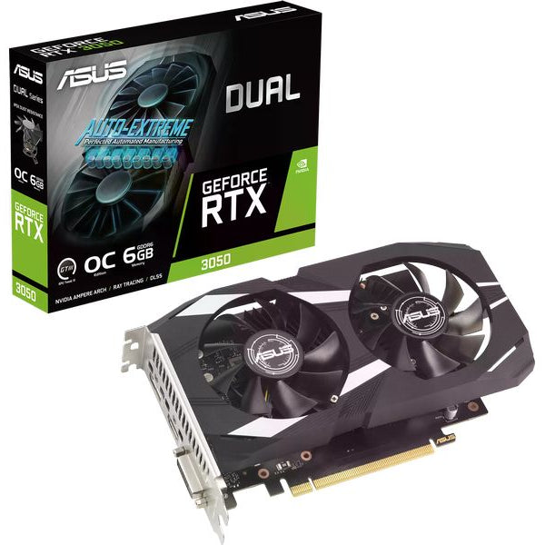 ASUS Grafikkarte Dual GeForce RTX 3050 OC Edition 6 GB