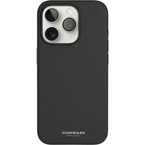 Vonmählen Back Cover Eco Silicone iPhone 15 Pro Max Black