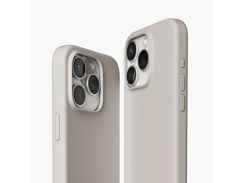 Vonmählen Back Cover Eco Silicone iPhone 15 Pro Max Cream