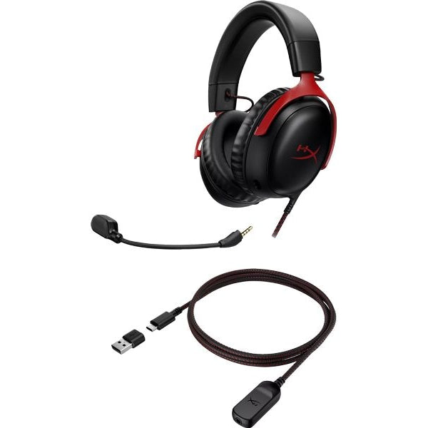 HyperX Headset Cloud III Rot/Schwarz