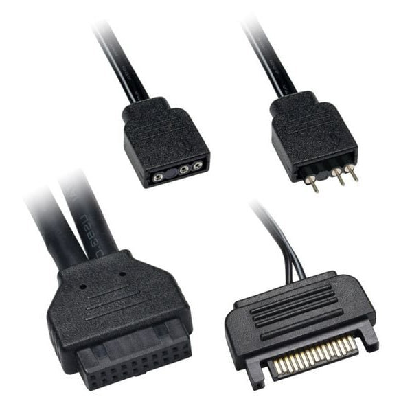 Lian Li LAN216-1X-I/O-Panel mit ARGB Controller Schwarz