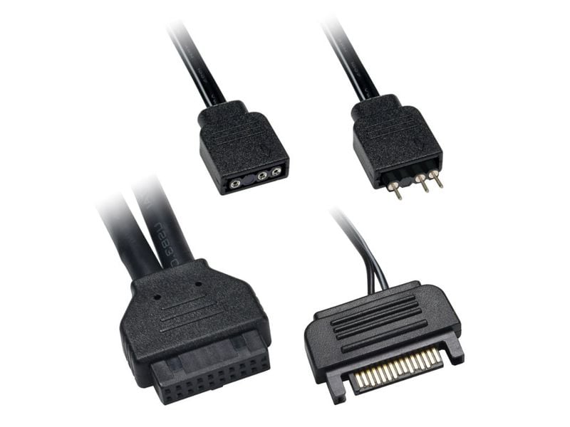 Lian Li LAN216-1X-I/O-Panel mit ARGB Controller Schwarz