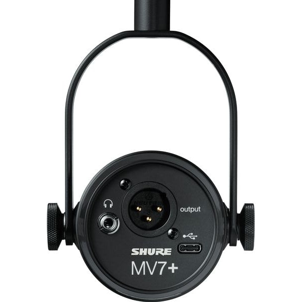 Shure Mikrofon MV7+ Schwarz