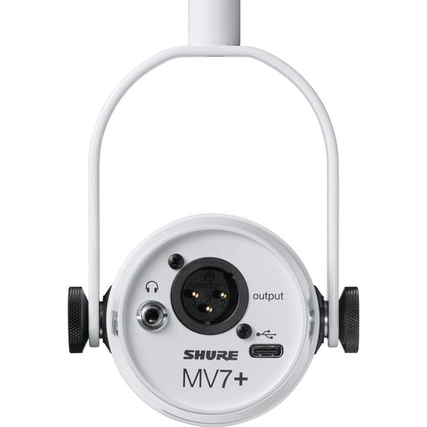Shure Mikrofon MV7+ Weiss