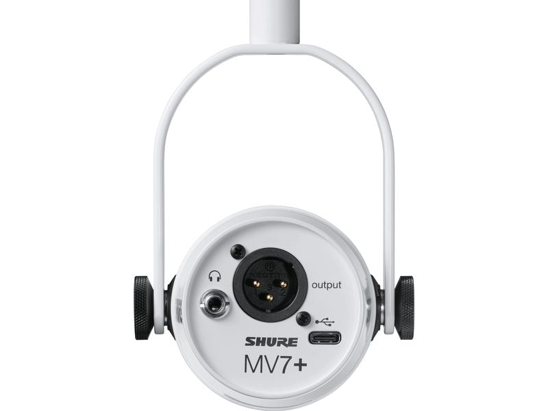 Shure Mikrofon MV7+ Weiss