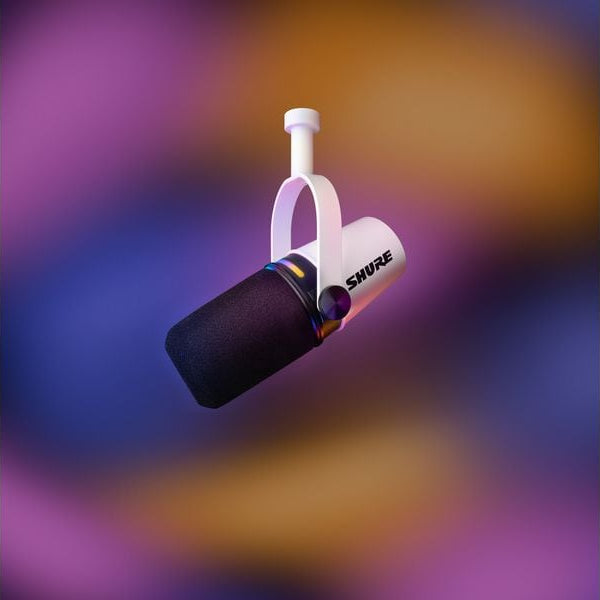 Shure Mikrofon MV7+ Weiss