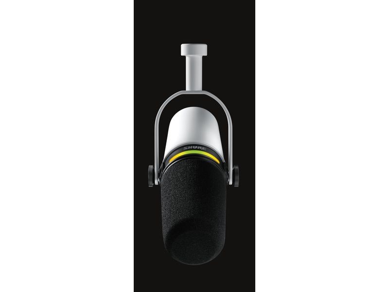 Shure Mikrofon MV7+ Weiss