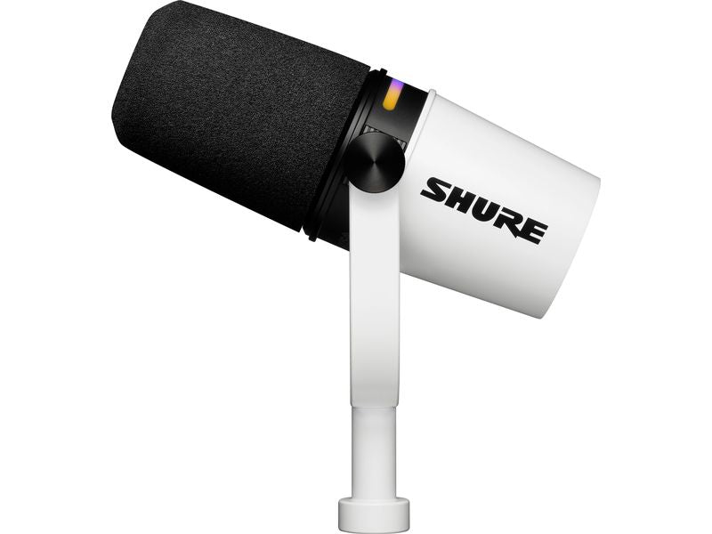 Shure Mikrofon MV7+ Weiss