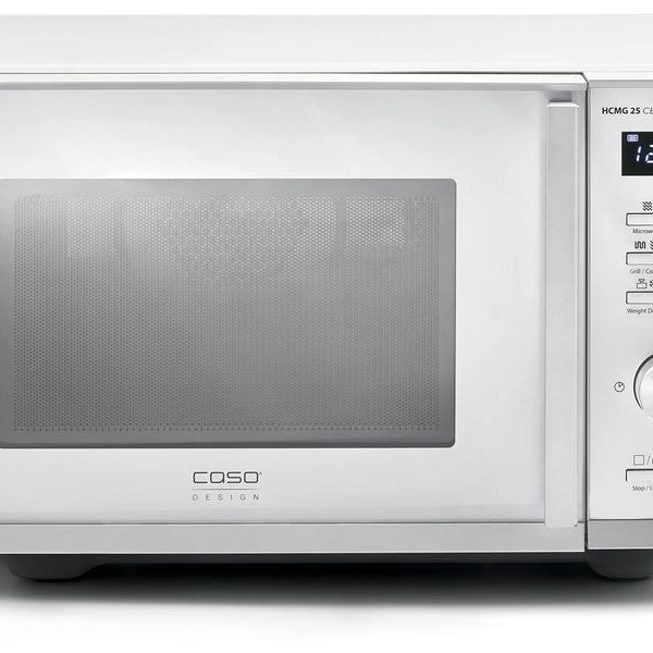 Caso Mikrowelle mit Grill HCMG 25 Ceramic Chef Silber