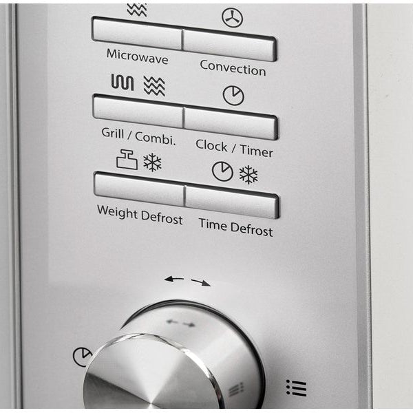 Caso Mikrowelle mit Grill HCMG 25 Ceramic Chef Silber