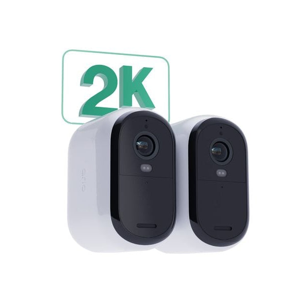 Arlo Essential2 XL Outdoor 2K Weiss, 2er Set