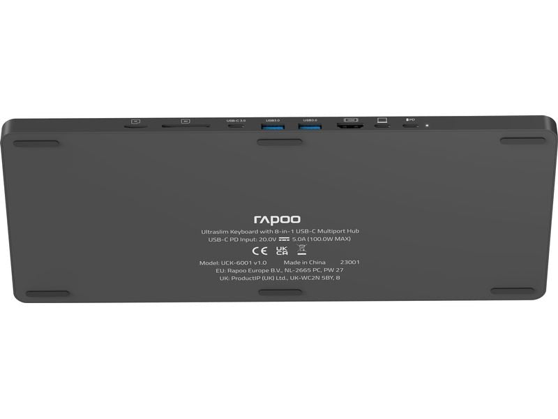 Rapoo Funk-Tastatur UCK-6001 Schwarz