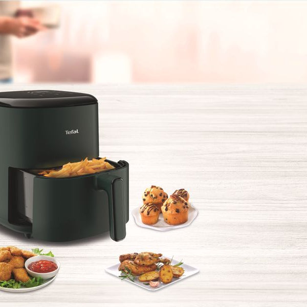 Tefal Heissluft-Fritteuse Easy Fry Max EY2453CH Dunkelgrün