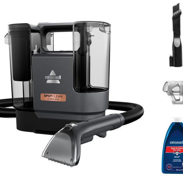 BISSELL Fleckenreiniger SpotClean Cordless Schwarz/Grau