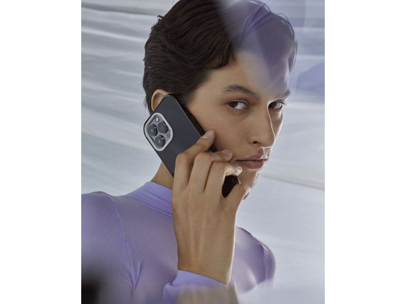 Nudient Back Cover Form MagSafe iPhone 15 Pro Black