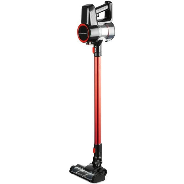 CLEANmaxx Akku-Hand- und Stielsauger Rot/Schwarz