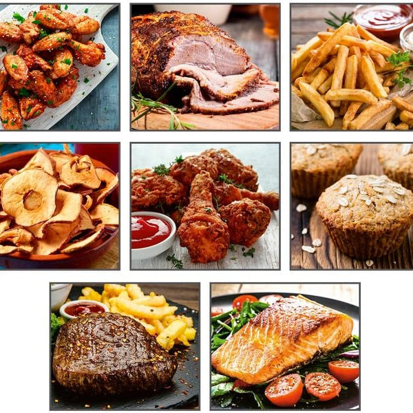 GOURMETmaxx Heissluft-Fritteuse Digital Schwarz