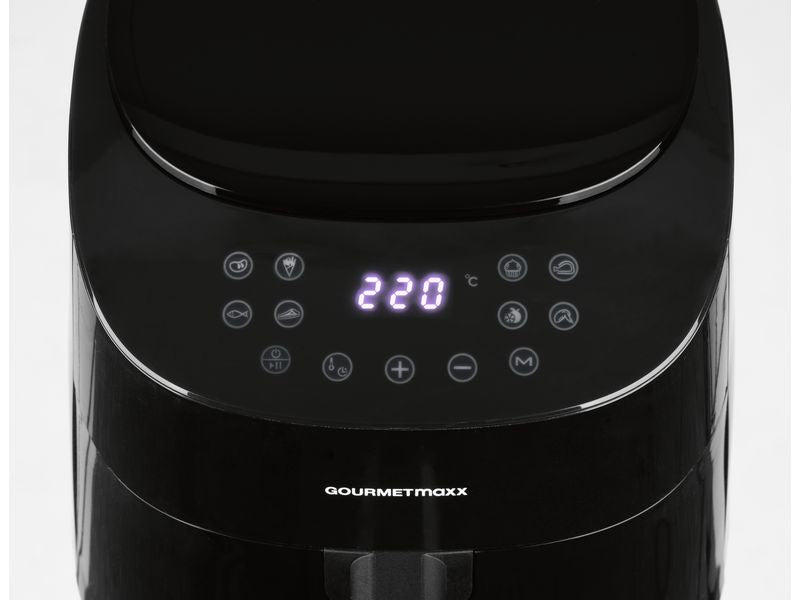 GOURMETmaxx Heissluft-Fritteuse Digital Schwarz