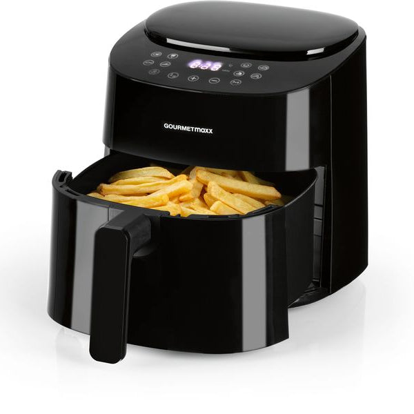 GOURMETmaxx Heissluft-Fritteuse Digital Schwarz