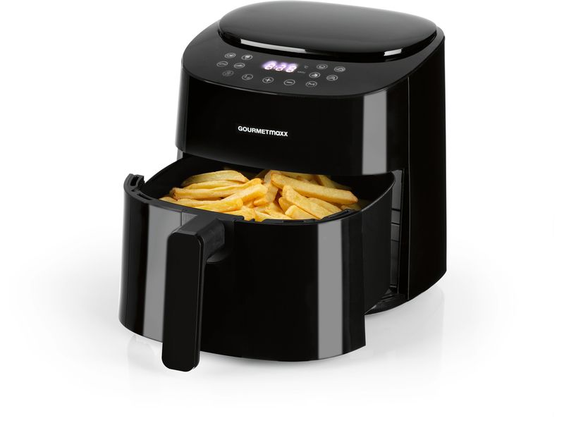 GOURMETmaxx Heissluft-Fritteuse Digital Schwarz