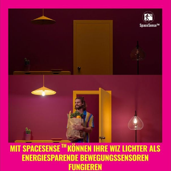 WiZ E27 Tunable White Ultra-Efficient Clear WiFi