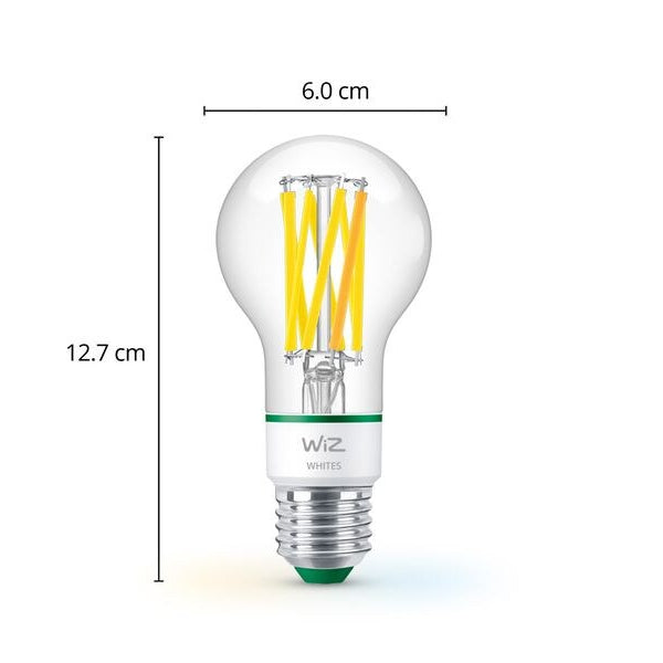 WiZ E27 Tunable White Ultra-Efficient Clear WiFi